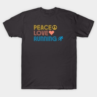 Peace Love Running T-Shirt